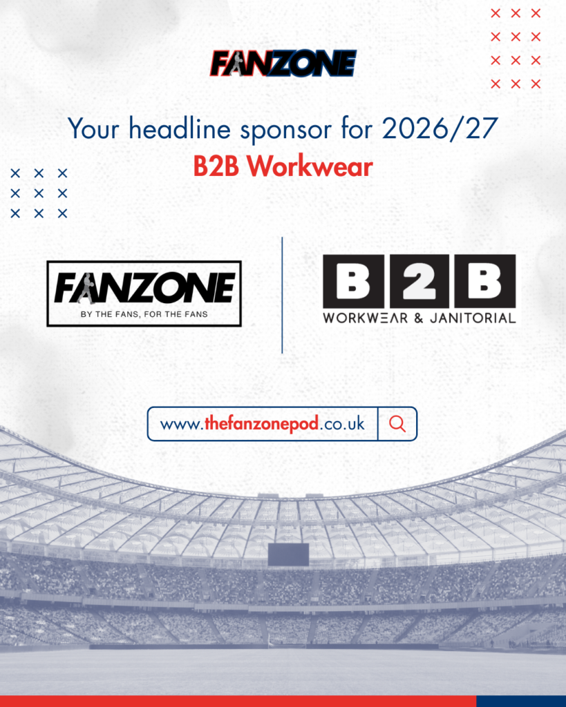 The Fanzone Podcast Names B2B Workwear as Headline Sponsor for 2026 27 Championship Season