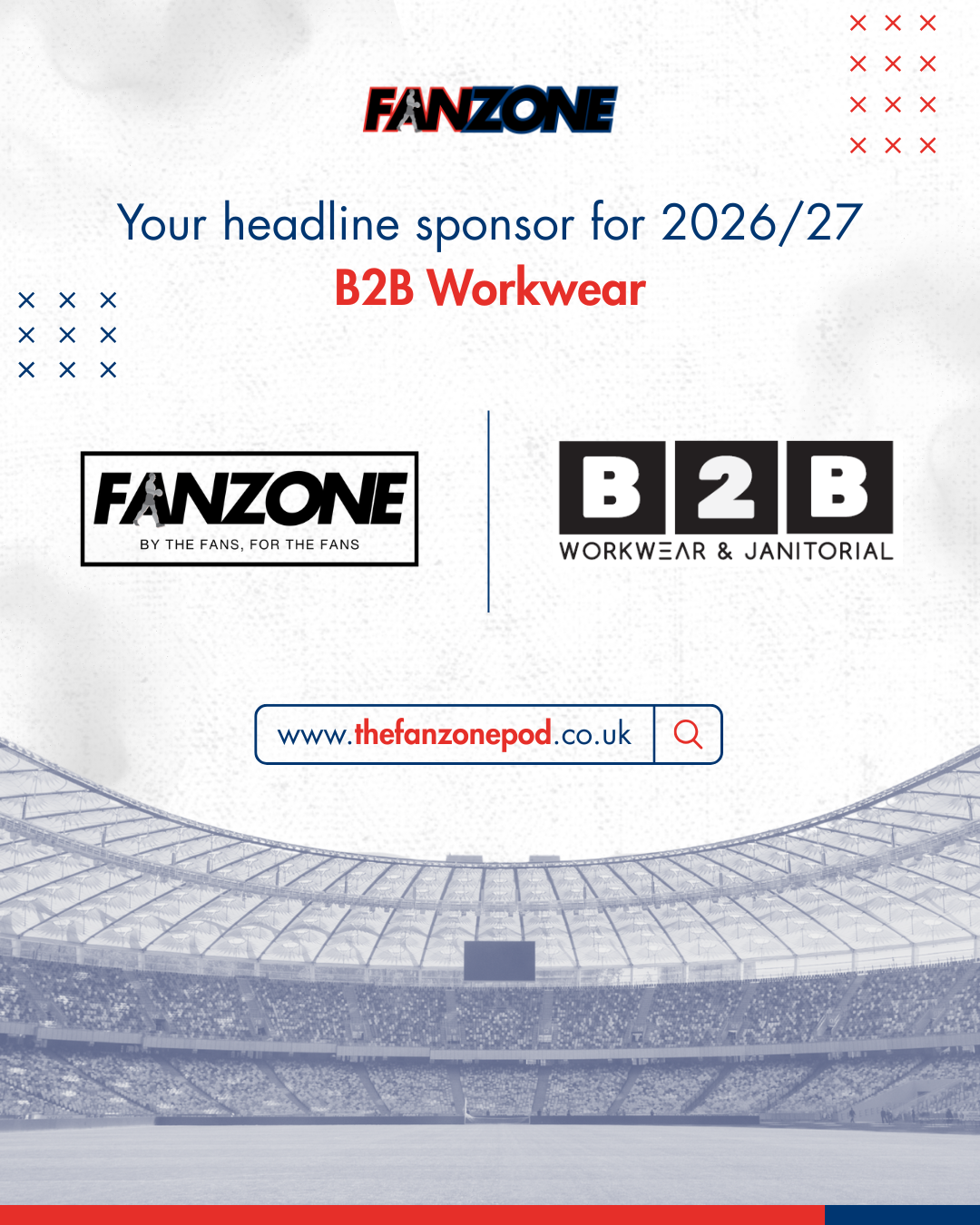 The Fanzone Podcast Names B2B Workwear as Headline Sponsor for 2026 27 Championship Season